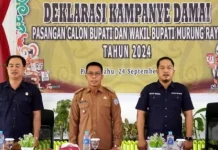 Hermon Hadiri Deklarasi Kampanye Damai Pilkada 2024, Ini Harapannya