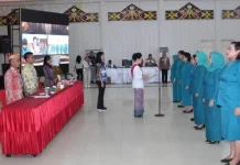 Bunda PAUD 7 Kecamatan Murung Raya Dilantik