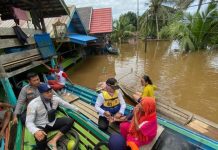 Banjir di Murung Raya Masih Terjadi