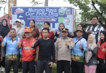 Pj Bupati Mura Luncurkan Car Free Day Dukung Hidup Sehat