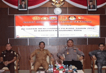 Polres Murung Raya Rakor Lintas Sektoral Kesiapan Pengamanan Pilkada 2024