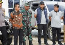 Pj Bupati Mura dan Forkopimda Hadiri Pelepasan Penyaluran Logistik Pilkada 2024