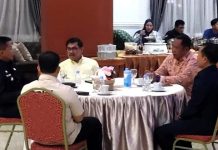 Kabinda Kalteng dan Pemkab Mura Gelar Pertemuan