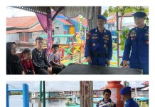 Bikin Wisatawan Nyaman, Ditpolairud Polda Kalteng Lakukan Pengamanan Destinasi Wisata Kereng Bangkirai