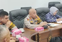 Pegang Tongkat Komando, AKBP Singgih Febiyanto Silaturahmi dengan DPRD Barito Utara