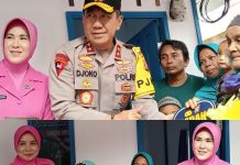 Kapolda Kalteng Serahkan Sumbangan Bedah Rumah kepada Warga Palangkaraya
