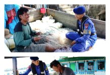 Imbauan kepada Nelayan DAS Kumai, Ditpolairud : Gunakan Alat Tangkap Ikan Ramah Lingkungan