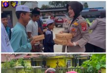 Jumat Berkah Masjid Isanul Amin Ditpolairud Polda Kalteng