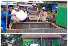 Personel Ditpolairud Bina Petani Perikanan, Demi Keberhasilan Program Ketahanan Pangan