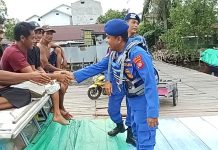 Ditpolairud Sambangi Warga Binaan di Desa Kampung Keramat DAS Katingan