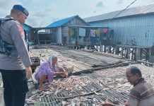Ditpolairud Antisipasi Tindak Kejahatan Dan Gangguan Kamtibmas di Desa Pegatan Hilir