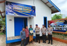 Ditpolairud Polda Kalteng Peduli ; Sediakan Rumah Layak Huni Buat Warga Kotim