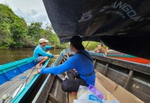 Ditpolairud Polda Kalteng KRYD Cek Kapal Nelayan dan Alat Tangkap Cegah Destructive Fishing di DAS Barito