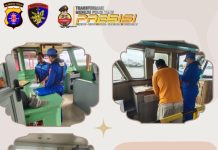 Cegah Pelanggaran Pelayaran, Ditpolairud Patroli dan Periksa Kapal di Sungai Barito