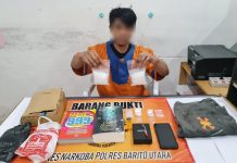 Polisi Tangkap Pengedar Asal Batu Raya, Barbuk Sabu 204,05 Gram Disembunyikan di WC Umum