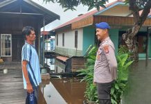 Lawan Destructive Fishing, Ditpolairud Polda Kalteng KRYD EDUKASI Patroli-Penyuluhan di DAS Barito Kapuas
