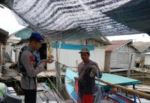 Patroli Ditpolairud Polda Kalteng Cegah Destructive Fishing di DAS Jelai