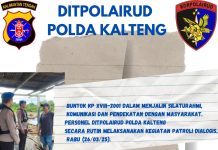 Patroli Dialogis, Dekatkan Ditpolairud dengan Masyarakat Buntok