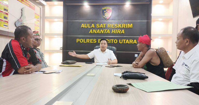 Kasat Reskrim Polres Barito Utara Pastikan di Hadapan Delegasi AMPD, Tak Ada Permohonan Penangguhan Penahanan 3 Tersangka Money Politik