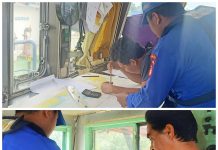 Patroli Rutin, Personel Ditpolairud Polda Kalteng Periksa Dokumen Kapal dan Cek Alat Keselamatan