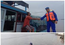 Personel Ditpolairud Polda Kalteng Tingkatkan Giat Sambang dan Patroli Perairan