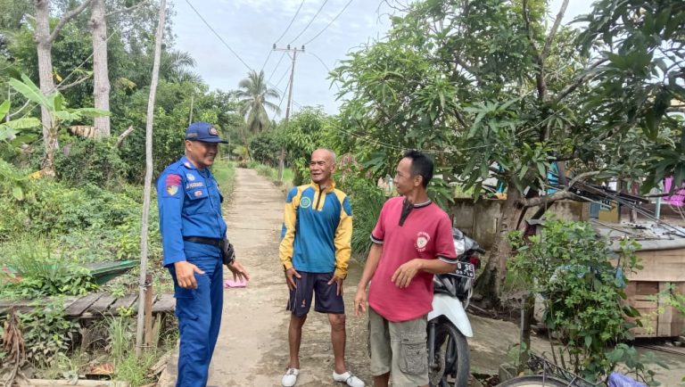 Personel Ditpolairud Turun Lapangan Ciptakan Kamtibmas Bagi Warga Pesisir