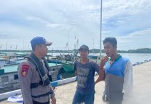 Patroli Ditpolairud Polda Kalteng Cegah Destructive Fishing di DAS Kumai