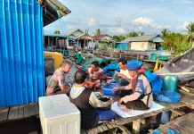 Ditpolairud Polda Kalteng Intens Edukasi Masyarakat Melawan Praktik Destructive Fishing di DAS Kumai