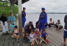 Sambang , Cara Ditpolairud Polda Kalteng Dekati Masyarakat