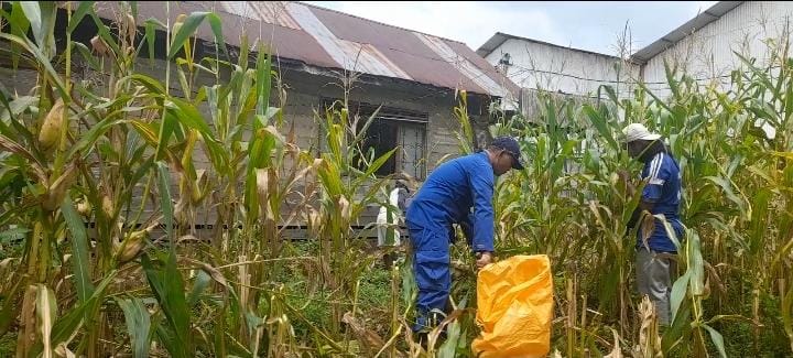 Ditpolairud Polda Kalteng Ajak Masyarakat Sukseskan Ketahanan Pangan