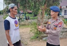 Ditpolairud Polda Kalteng Sambangi Masyarakat DAS Seruyan, Edukasi Bahaya Terorisme dan Radikalisme
