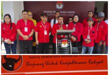 DPC PDI Perjuangan Barito Utara : Wajib Dukung Bakal Paslon Koalisi Urut 2, Inriaty Sah Sebagai Kader