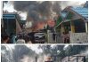 Kebakaran di Desa Lemo II, Barito Utara, Lima Bangunan Habis Dilalap Api