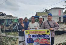 Ditpolairud Polda Kalteng Sambangi, Imbau Warga DAS Katingan Waspada Narkoba