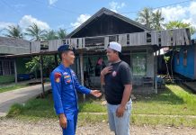 Personel Ditpolairud Imbau Masyarakat DAS Seruyan Jauhi Narkoba