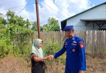 Polisi RW, Ditpolairud Polda Kalteng Jaga Situasi Kamtibmas di Wilayah Pesisir