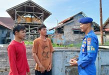 Personel Ditpolairud Warning Warga DAS Kuala Jelai Soal Bahaya Narkoba