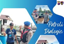 Patroli Dialogis, Ditpolairud Sampaikan Pesan Kamtibmas
