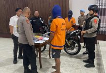 Polres Barito Utara Operasi Berantas Premanisme, 2 Pelaku Kekerasan dan Jambret Ditangkap