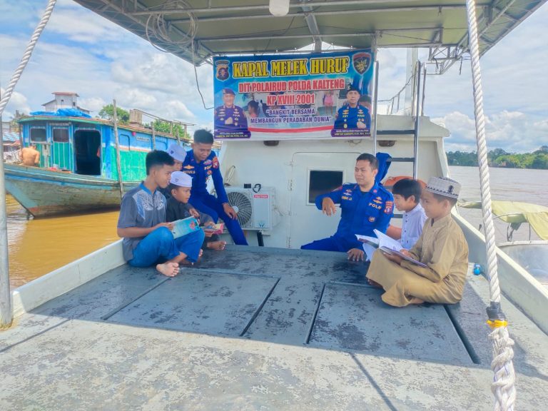 Ditpolairud Dukung  Dunia Pendidikan di Kalteng  Melalui KMH