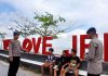 Personel Ditpolairud Pastikan Wisata Pantai We Love Jelai Aman