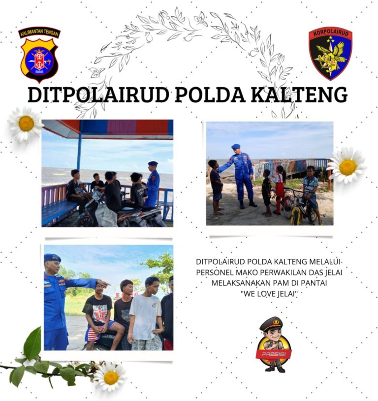 Ditpolairud Amankan Wisata Pantai We Love Jelai