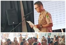 Bawaslu Barito Utara Gandeng Kades dan Lurah Ikrar Netralitas serta Desa Anti Politik Uang