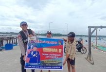 Ditpolairud Ingatkan Masyarakat DAS Kumai Bahaya Radikalisme dan Terorisme