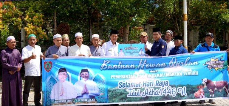 Pemkab Barito Utara Terima Bantuan 30 Ekor Sapi Kurban dari Pemprov Kalteng