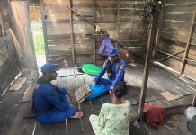 Ditpolairud Polda Kalteng Berbagi dengan Warga DAS Barito