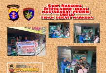 Stop Narkoba!! Ditpolairud Ajak Masyarakat Pesisir Jauhi Narkoba