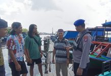 Pastikan Kamtibmas Tetap Kondusif, Personel Ditpolairud Polda Kalteng Patroli Dialogis