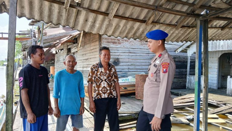 Sambangi Masyarakat Perairan, Ditpolairud Sisipkan Pesan Kamtibmas