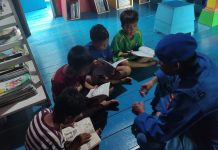 Optimalkan Potensi Anak Lewat Bacaan, Personel Ditpolairud Sediakan Bimbingan di PBMH
